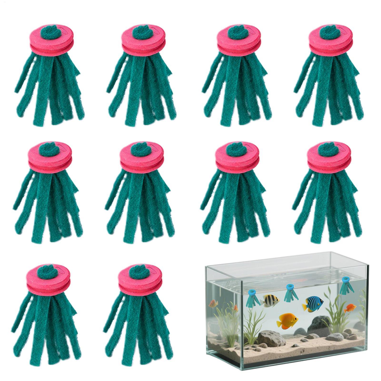 Aquarium Fish Eggs - 10 Pezzi Mop Decorativo per Riproduzione
