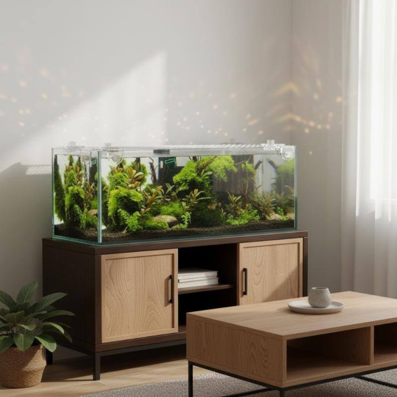 Aquarium Fish Jump Guard - Rete di Protezione Anti-Salto per Acquario,