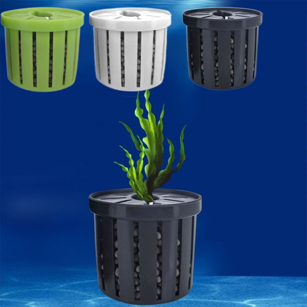 Aquarium Fish Pot - 4 pezzi supporto per piante d'acqua