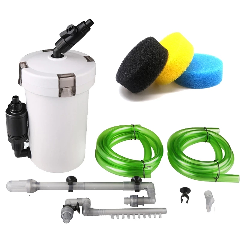 Aquarium Fish In - Filtro Esterno Ultra-Silenzioso per Acquario HW‑602B