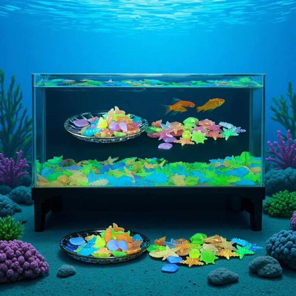 Pietre oceaniche luminose fluo - Aquarium Decoration Rock recensione e prezzo