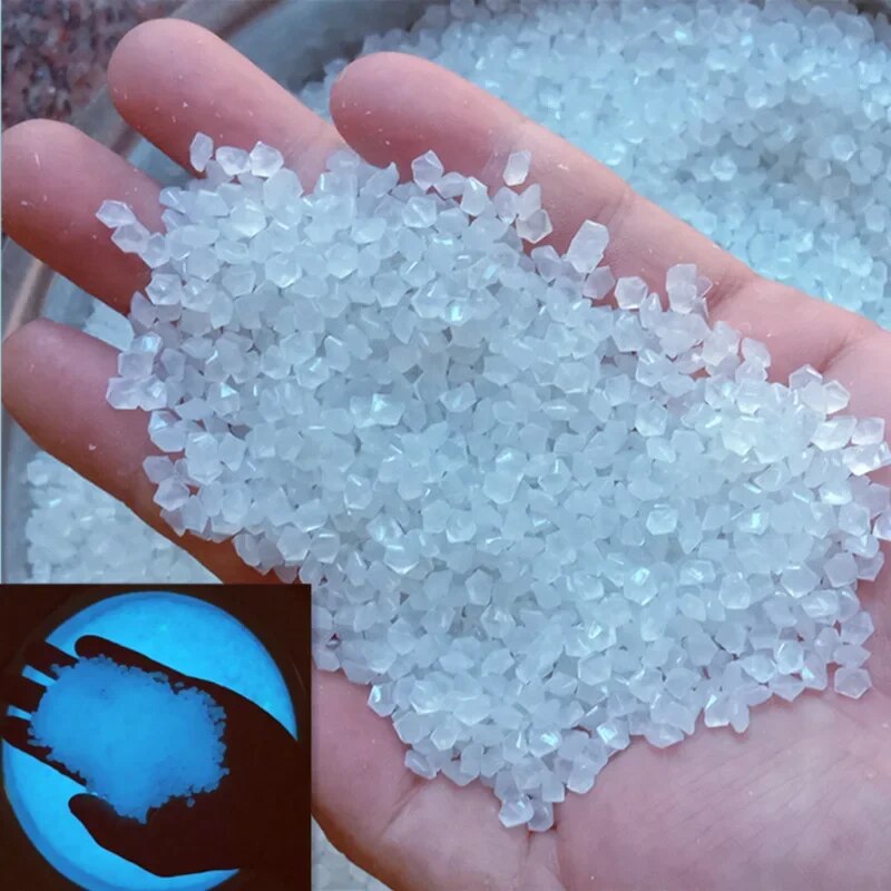1000 pz 3-5mm Sabbia Luminosa  - Aquarium Decoration Rock recensione e prezzo