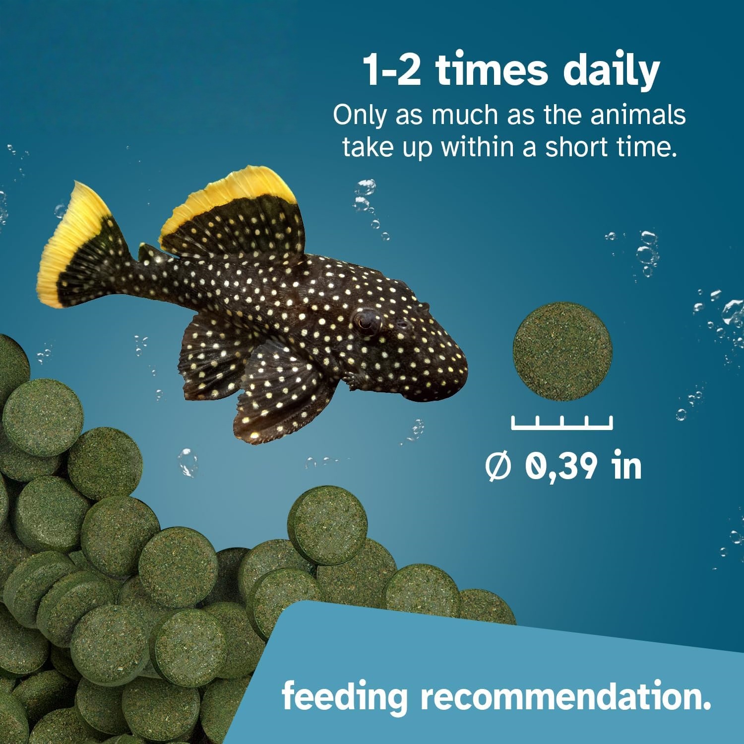 Compresse di Spirulina ad Alta - Aquarium Fish Vitamin recensione e prezzo