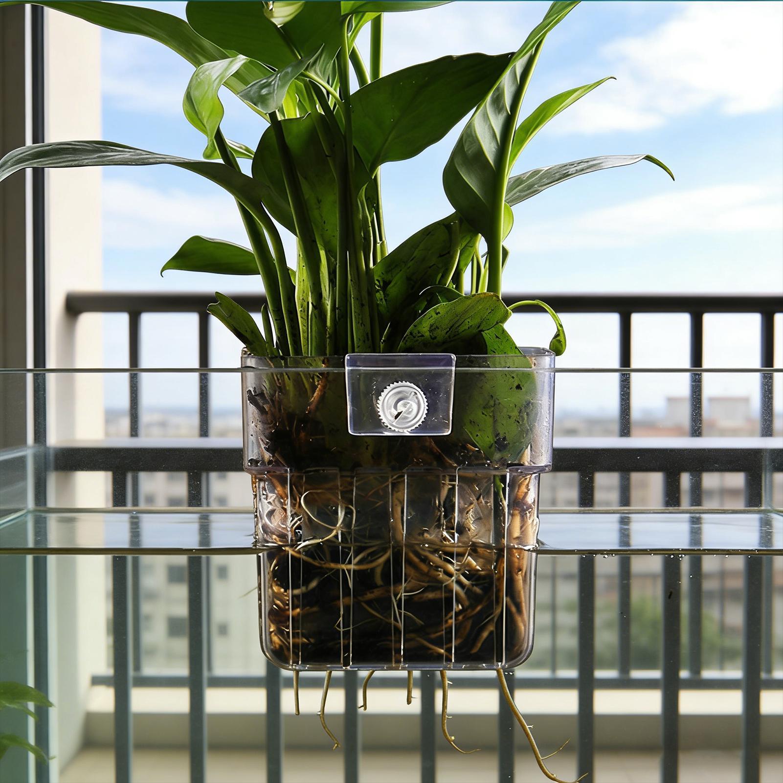 Supporto Trasparente per Piant - Aquarium Fish Pot recensione e prezzo