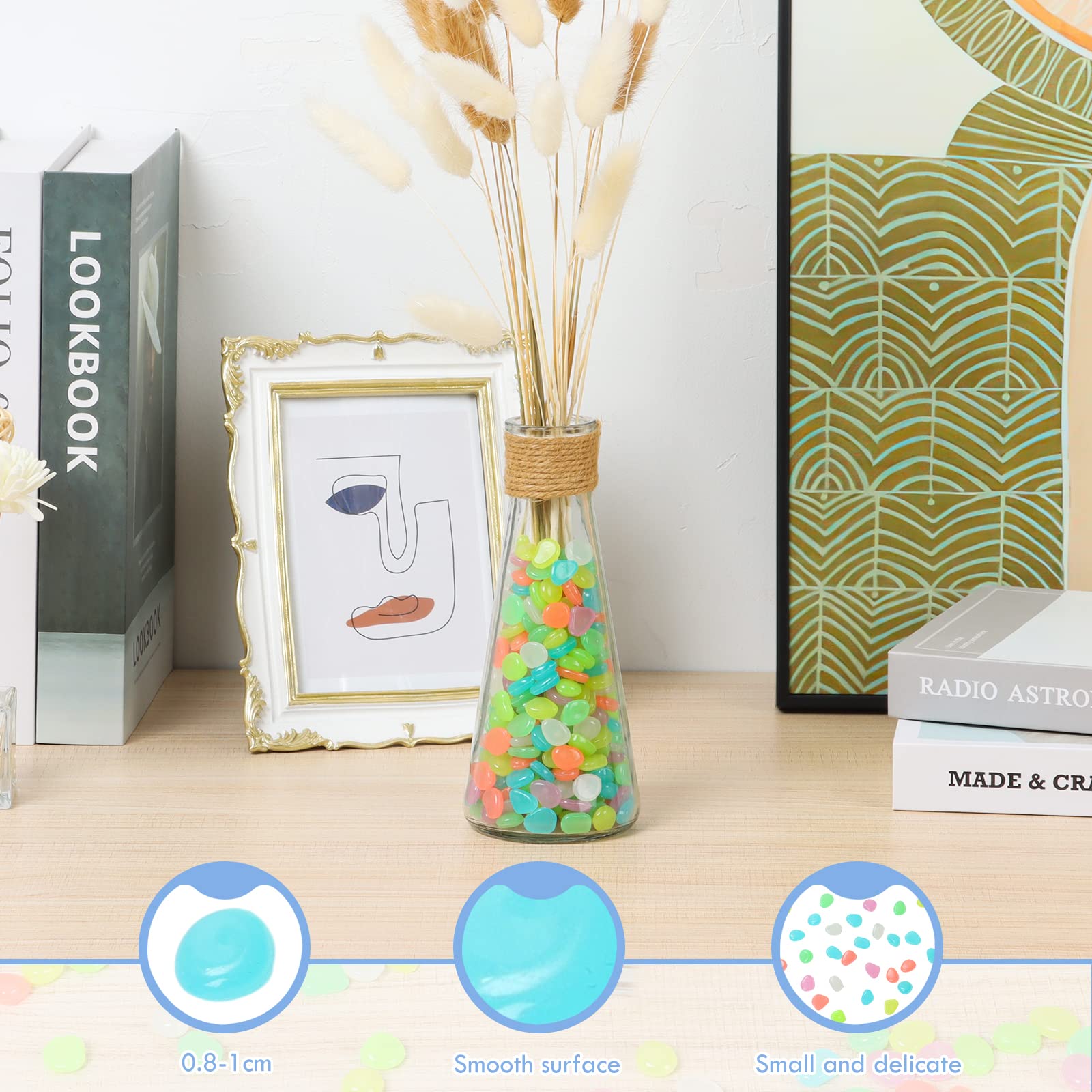 100 pezzi che si illuminano al - Aquarium Decoration Rock recensione e prezzo