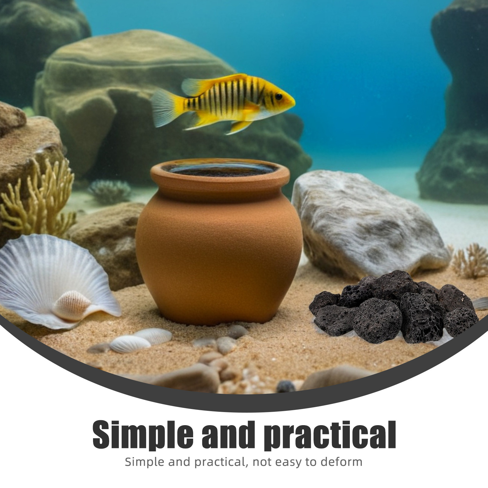 Confezione da 1 Pietre Vulcani - Aquarium Decoration Rock recensione e prezzo