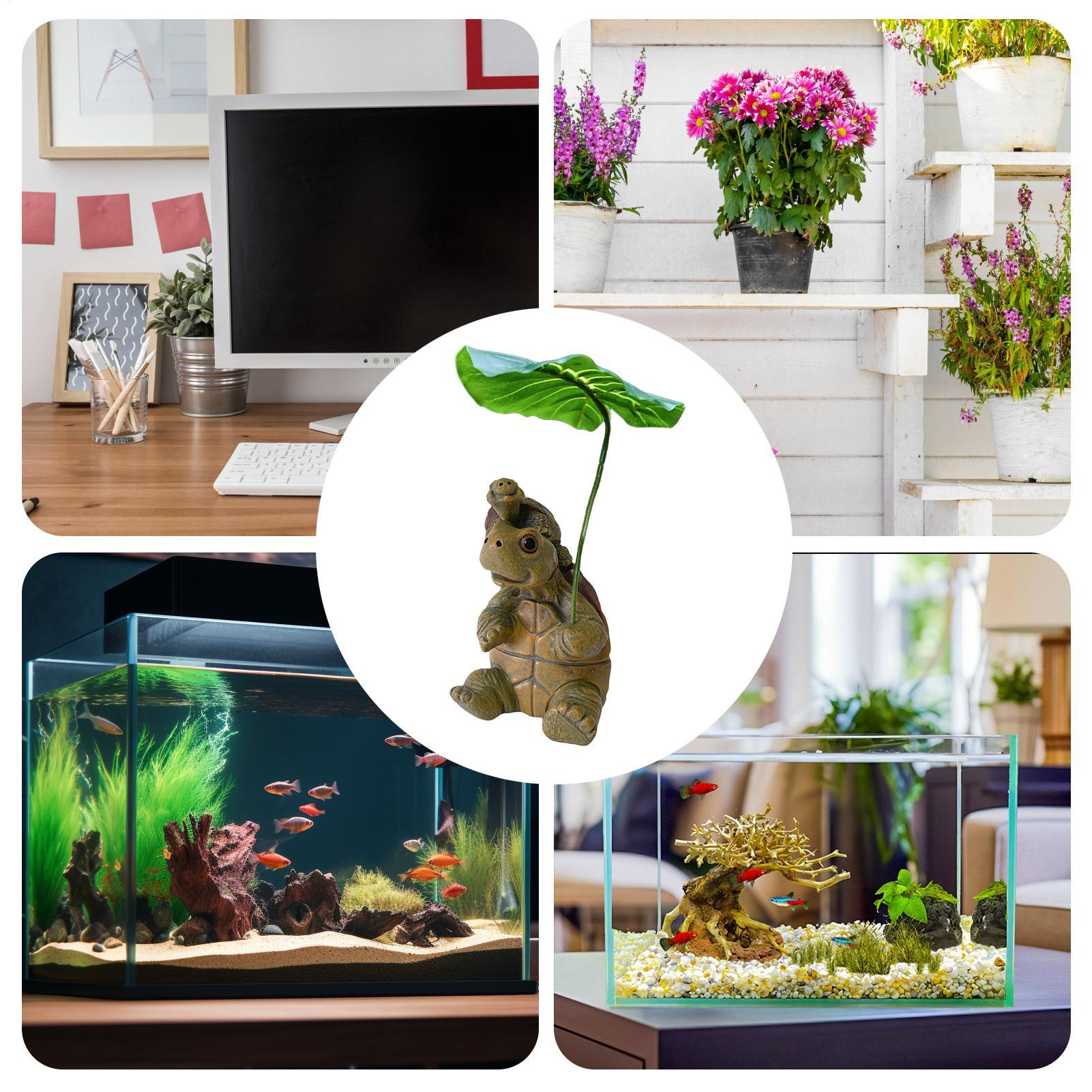 Statuetta di tartaruga, decora - Aquarium Fish Pot recensione e prezzo