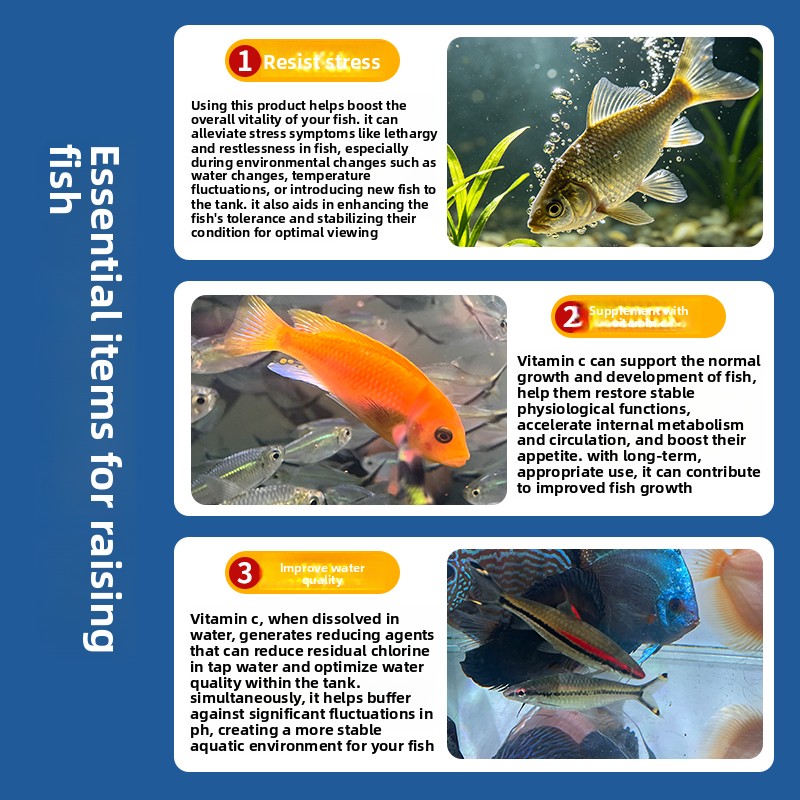 VOONLINE VC Vitamina C in Comp - Aquarium Fish Vitamin recensione e prezzo